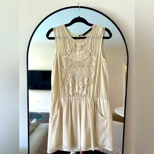 Embroidered Zara Mini Dress